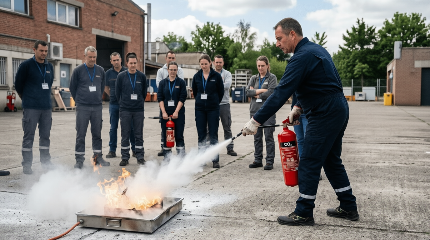 Formation manipulation extincteur Laval